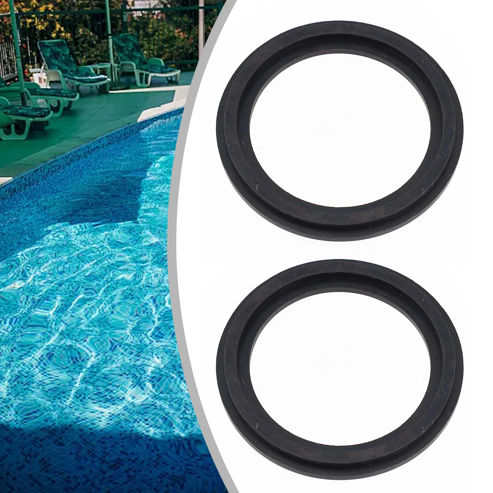 

2pcs Pool Seal For The Diver Valve For Intex 10745 Replacement Part For Swimming Pool Step Rubber Washer For Outdoor Hot Tubs