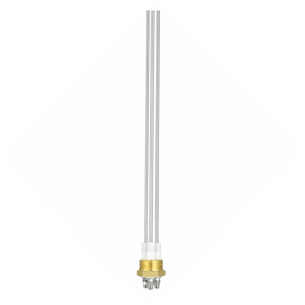 G1 Thread Water Level 3-Pin Liquid Indicator Electrode Probe For Steam Boiler Copper Thread 3-pole Level Sensors Electrical