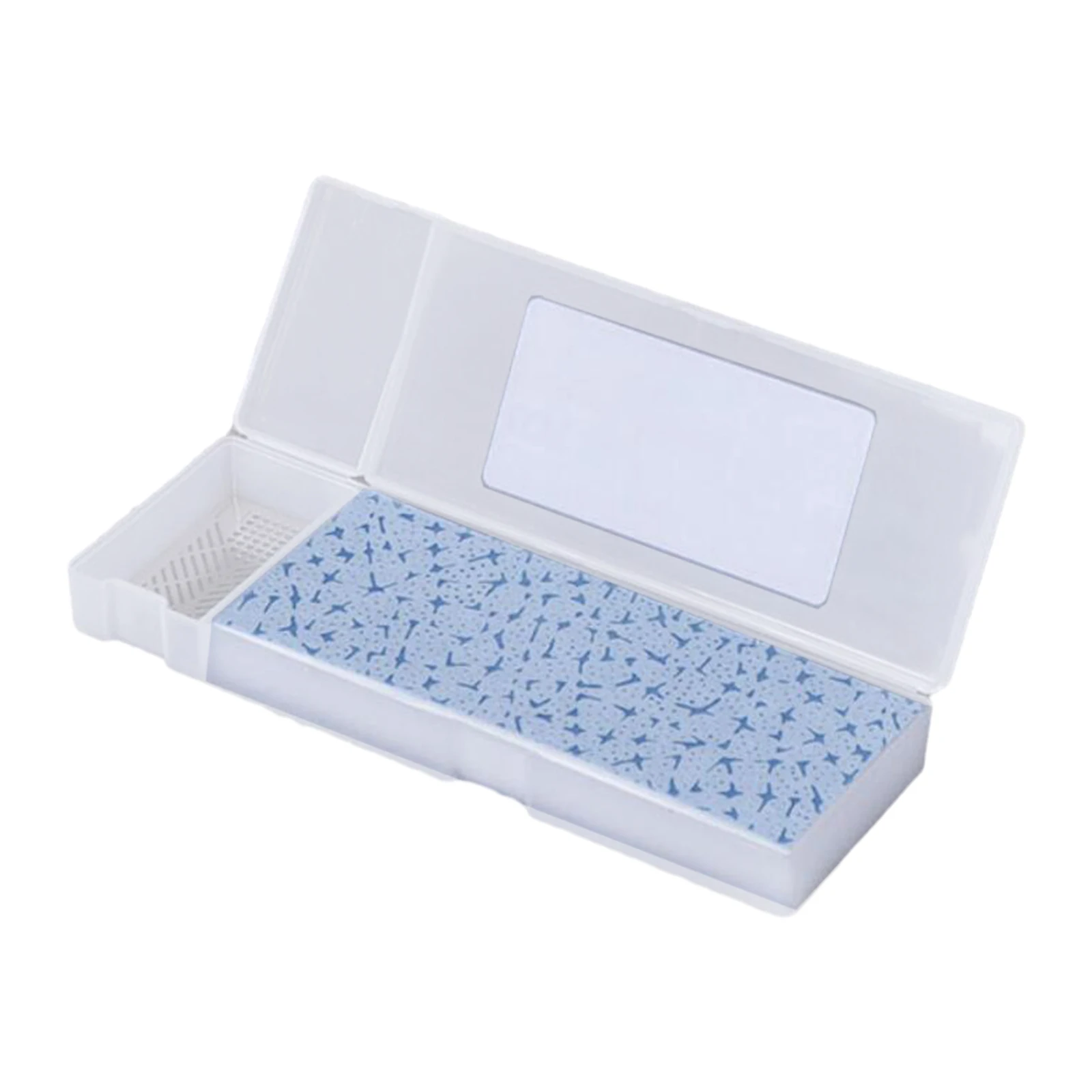 Wet Palette Keep Paint Wet and Fresh Brush Holder Dry Acrylic Paint Tray Miniatures Pallet Pigment