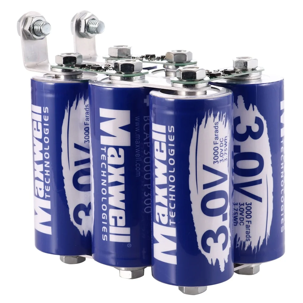 Maxwell 18V 500F 슈퍼 커패시터 자동차 배터리 슈퍼 커패시터 12v