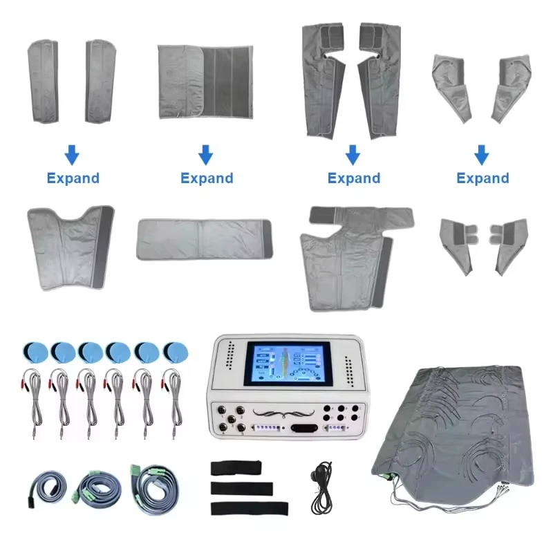 New 3 in 1 pressotherapy 2025 professional Lymphatic Drainage Machine weight loss Machine 11 3