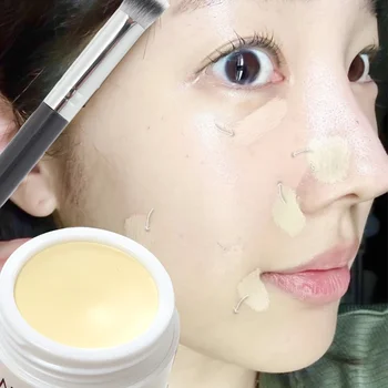 Heallor Long Lasting Full Cover Concealer Cream Makeup Invisible Eye Dark Circles Cream Face Foundation Waterproof Make Up Base - Thumbnail 2