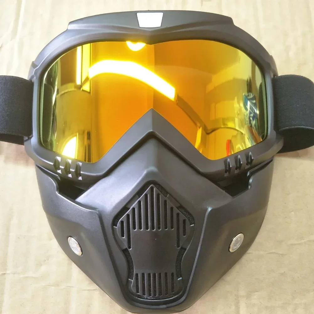HD Transparent Fog-Proof and Sand-Proof Full Face Protective Goggles