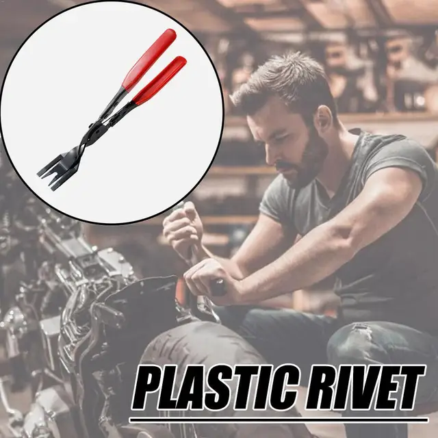 Car Trim Clip Removal Pliers - Universal Stainless Steel Pry Tool For Fastener Rivet Cutting & Panel Removal - View #7