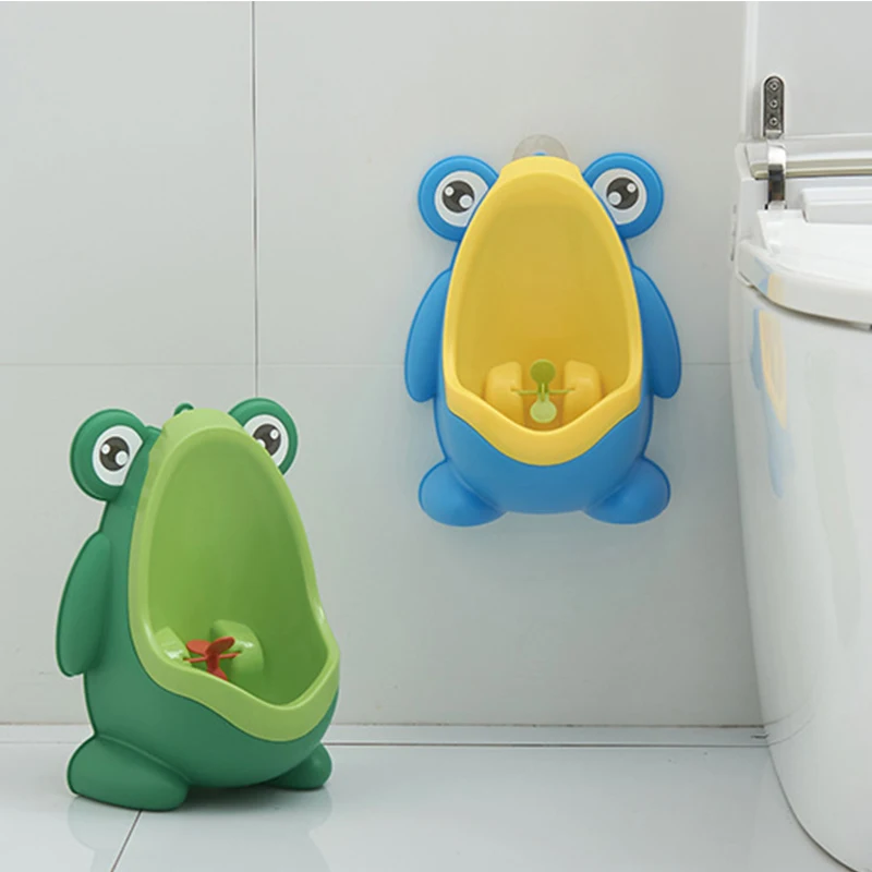Wall-Mounted Frog Baby Urinal 1