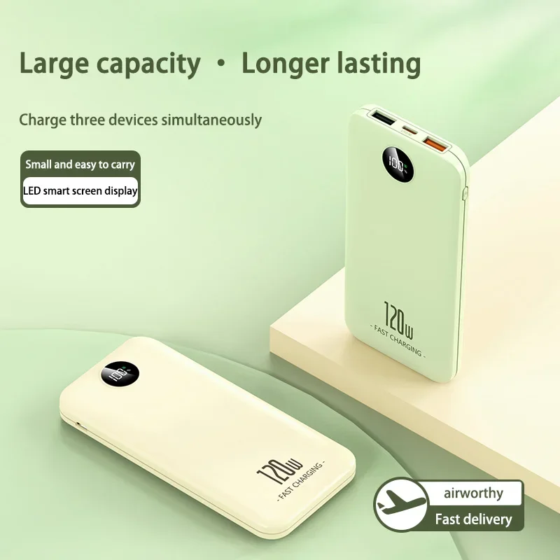 Xiaomi 120W Power Bank 200000mAh Super Fast Charging Large-capacity Portable Endurance Digital Display Powerbank For Android IOS 3