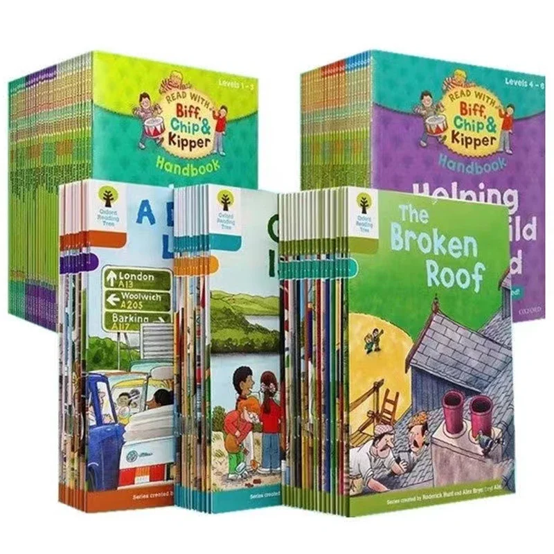 

1-12 Stage Reading Edition Oxford Tree Reading Home Edition Oxford English Graded Picture Book Help Children Read English Books
