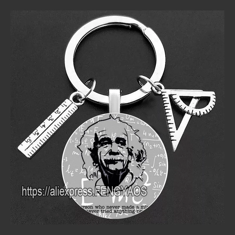 Regalo per architetto, regalo per architetto, portachiavi per architetto, portachiavi per architetto, ingegnere, scienza, matematica, laurea, illustratore tecnico - Italia