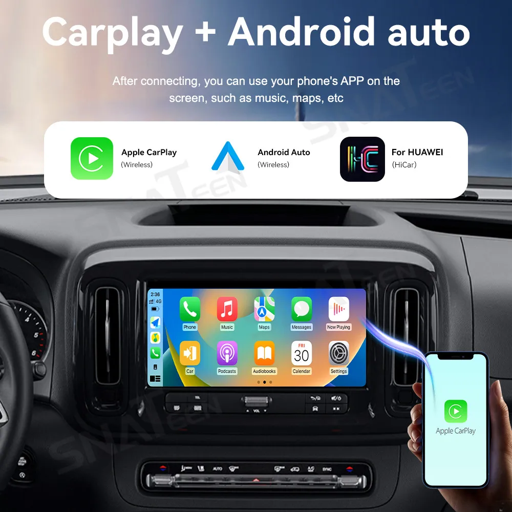12.5 Inch Android 13 CarPlay Car Radio For Mercedes Benz Vito 2024 Touch Screen Multiedia Player GPS Navigation Car Accessories - Image 3