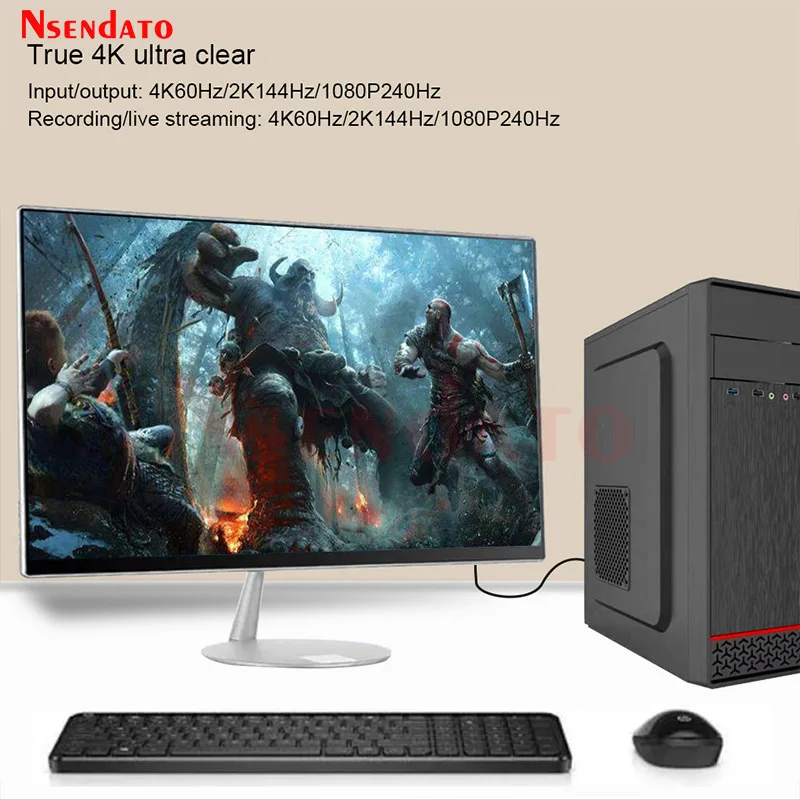 2 Channel 2060P 4K 60fps HDMI PCI Express Video Capture Grabber Card Recorder Box For OBS Vmix Wirecast live Broadcast Streaming