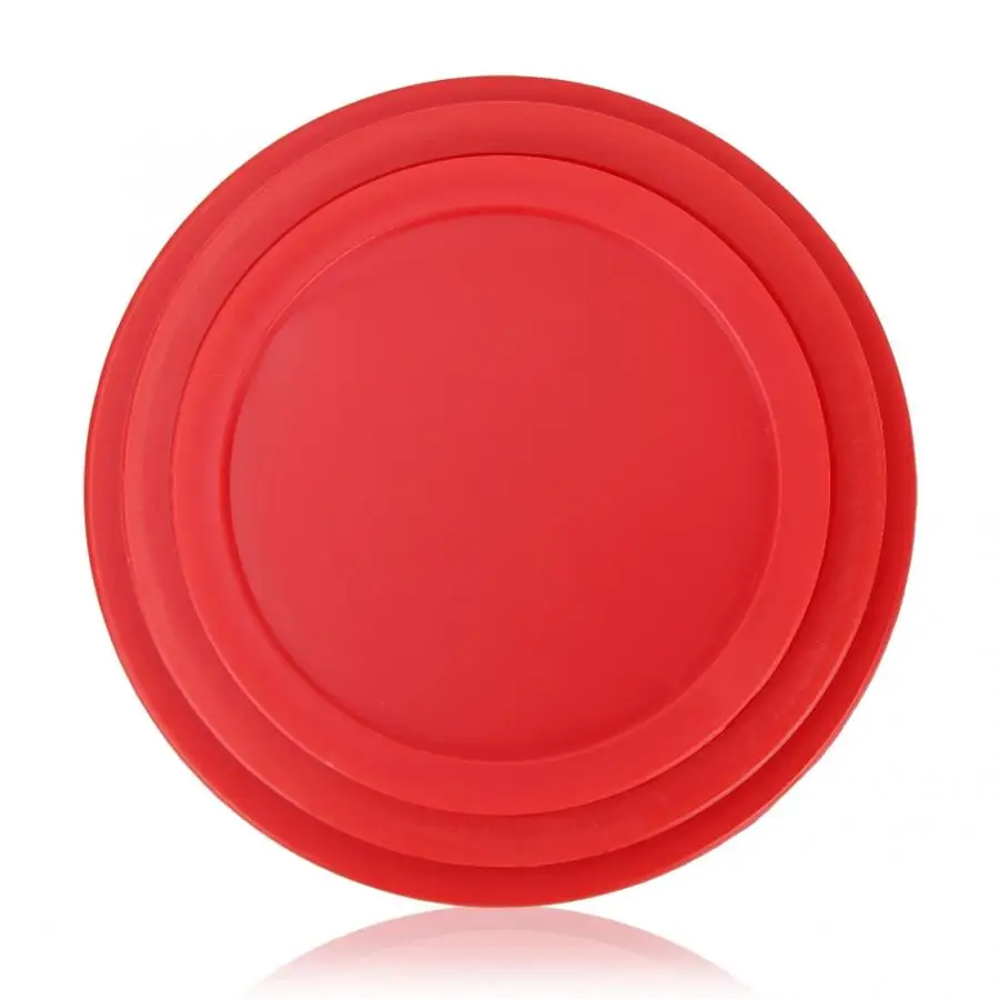 4 Pcs 64mm/75mm/82mm Plastic Air Ice Hockey Pucks Piece Replaceable for Tables Game Equipment entertainment equipment Air Hockey Accessories Ice Hockey Accessories