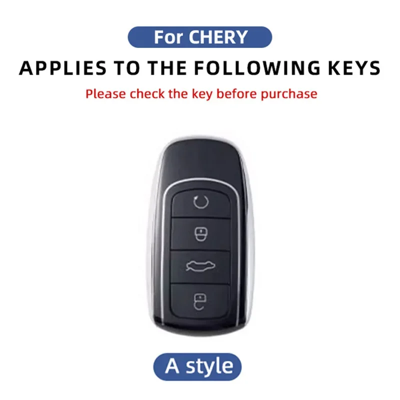 Car Remote Control Key Case Keychain Accessories Garnish Trim Cover For Omoda JAECOO J7 2025 key case key case cover remote control case cover