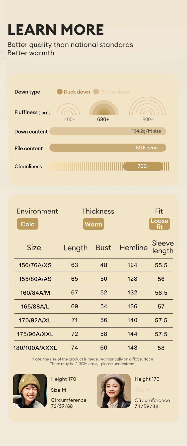Down Jacket Women Mid-Length Waterproof and Warm Winter Oversize Hooded Versatile Coat