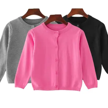 Kids' Knitted Wool Cardigan 1