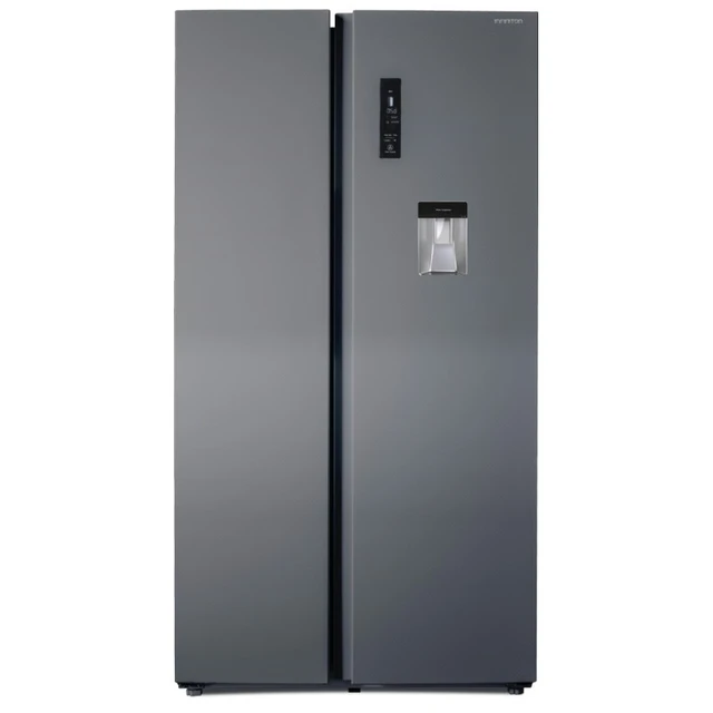 Frigorífico Combi Infiniton FGC-178B NFT, Special Black INOX, 170 cm, NO  Frost, 228 litros, Dispensador Agua