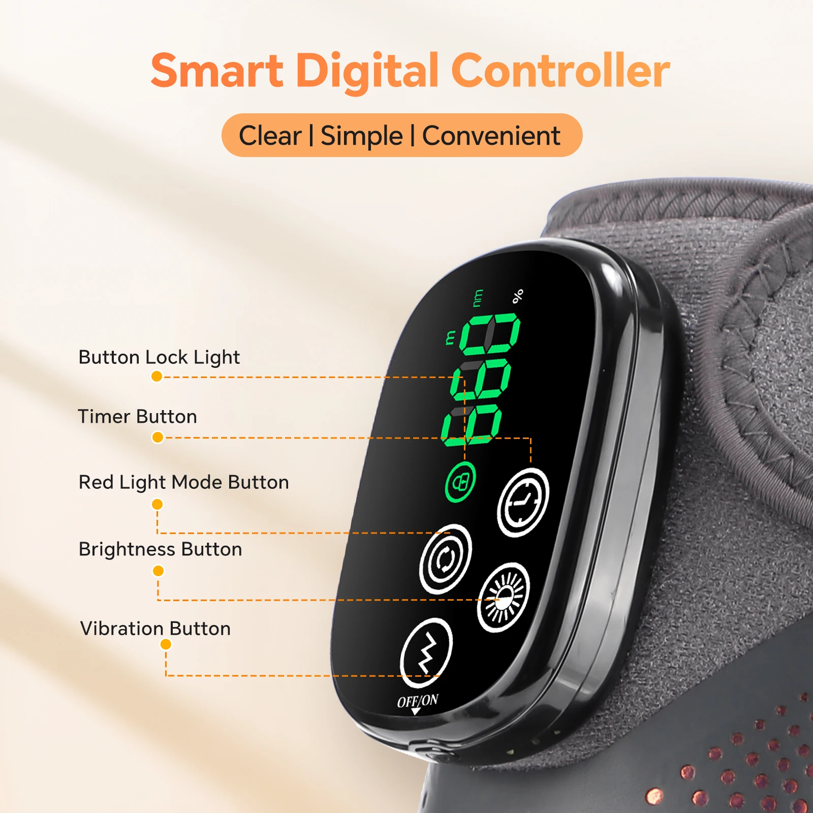 Multifunctional Shoulder Support Belt 3 in 1 Knee Elbow Shoulder Heating Vibration Massage Wrap Pad 3 Level Warm Brace Support