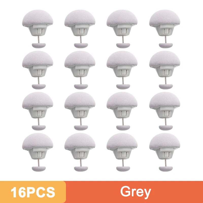 16pcs Gray
