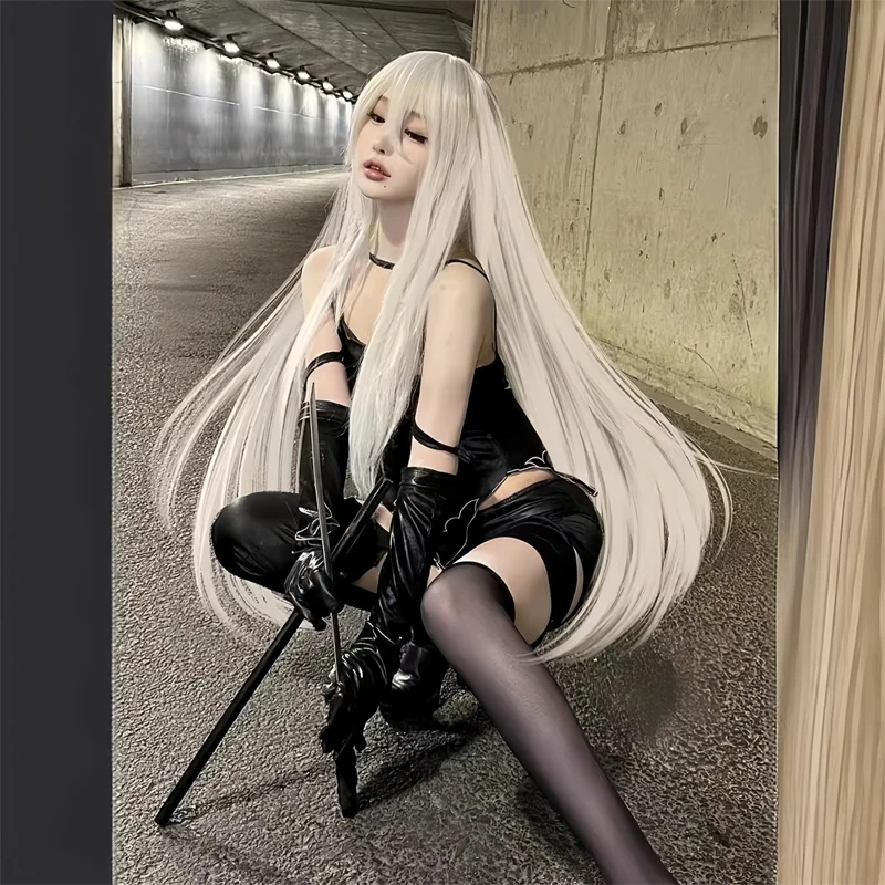 NieR: Automata-Inspired A2 Leather Vest Costume for Women (Unofficial)