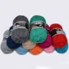 Wholesale 100g Stick Needle Thread 90% Australian Wool 10% Fiber Soft Thick Cashmere Yarn 4mm Thickness Crochet Yarn 110m/120yd 2