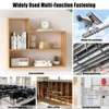 100PC Steel Round Nails for Nail Wall Fastening Tool Slotting Device Wall Fastening Tool Duct Fixing Device Nail Gun Accessories 6