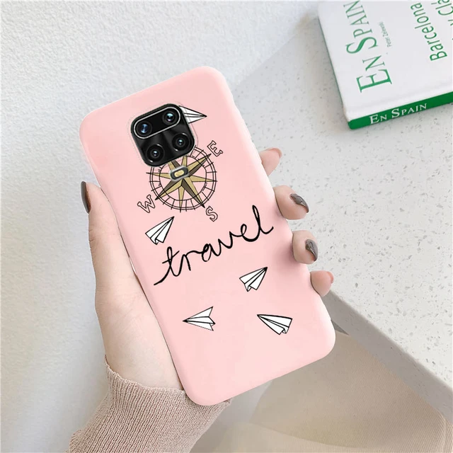 Funda para Xiaomi Redmi Note 9 CASE Silicona 3D Dibujos Animados Animal  Rosa Cubierta, Niños Adolescentes Niñas Mujeres Fresco Divertido Encantador