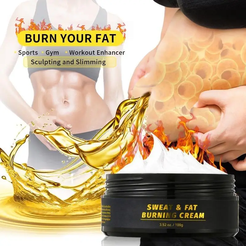 

Organic Quick Sweat Waist Weight Loss Hot Slim Cream Body Belly Fat Burning Slimming Cream