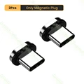 2Pcs Silver Plugs