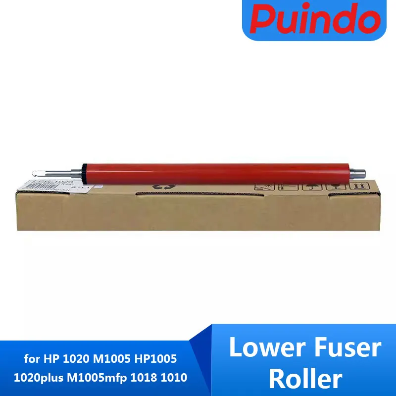 

2pcs High Quality Lower Fuser Roller for HP 1020 M1005 HP1005 1020plus M1005mfp 1018 1010 1012 1015 3020