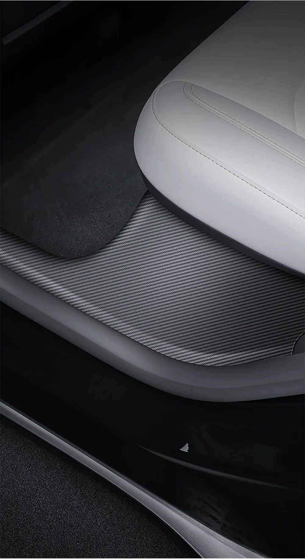 for Tesla Model 3/Y Highland Juniper 2021-2025 rear door sill protection strip s