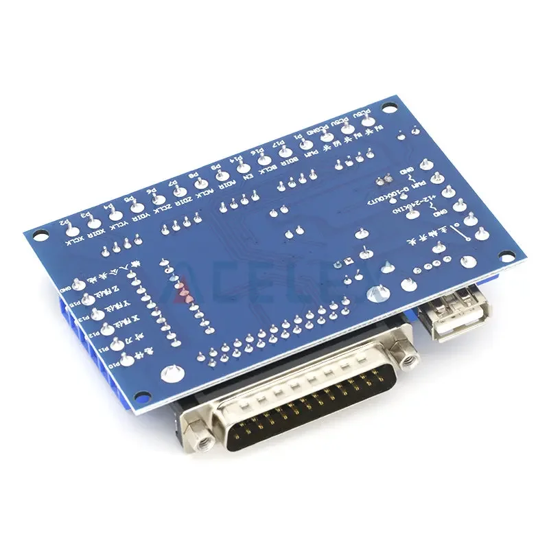 MACH3 Interface Board CNC 5 Axis With Optocoupler Adapter Stepper Motor Driver + USB cable stepper motor driver