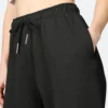 Women s Causal Trouser Drawstring High Waist Jogger Pants Baggy Straight Wide Leg Sweatpants with Pockets 4