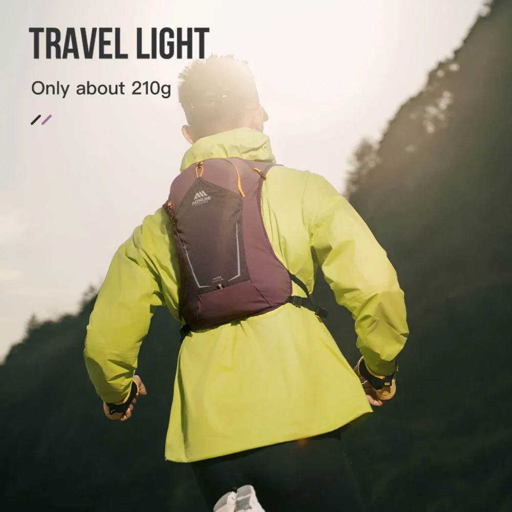 AONIJIE Trail Running Hydration Vest Backpack 8L Water Backpack for Hiking Camping Marathon Cycling Race