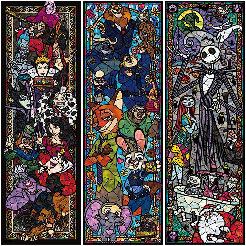 

DIY 5D Cartoon Diamond Painting Princess Jack Pooh Fantasy Art Mosaic Pcture Cross Stitch Kits Children's Room DIY Decor