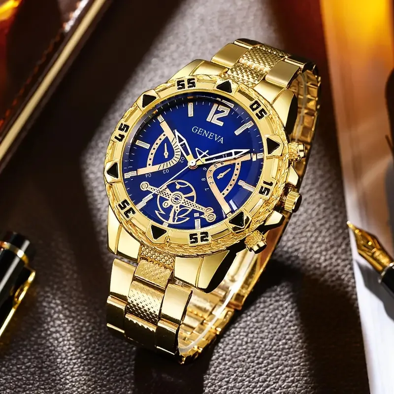 Mens Quartz Watch Classic Business