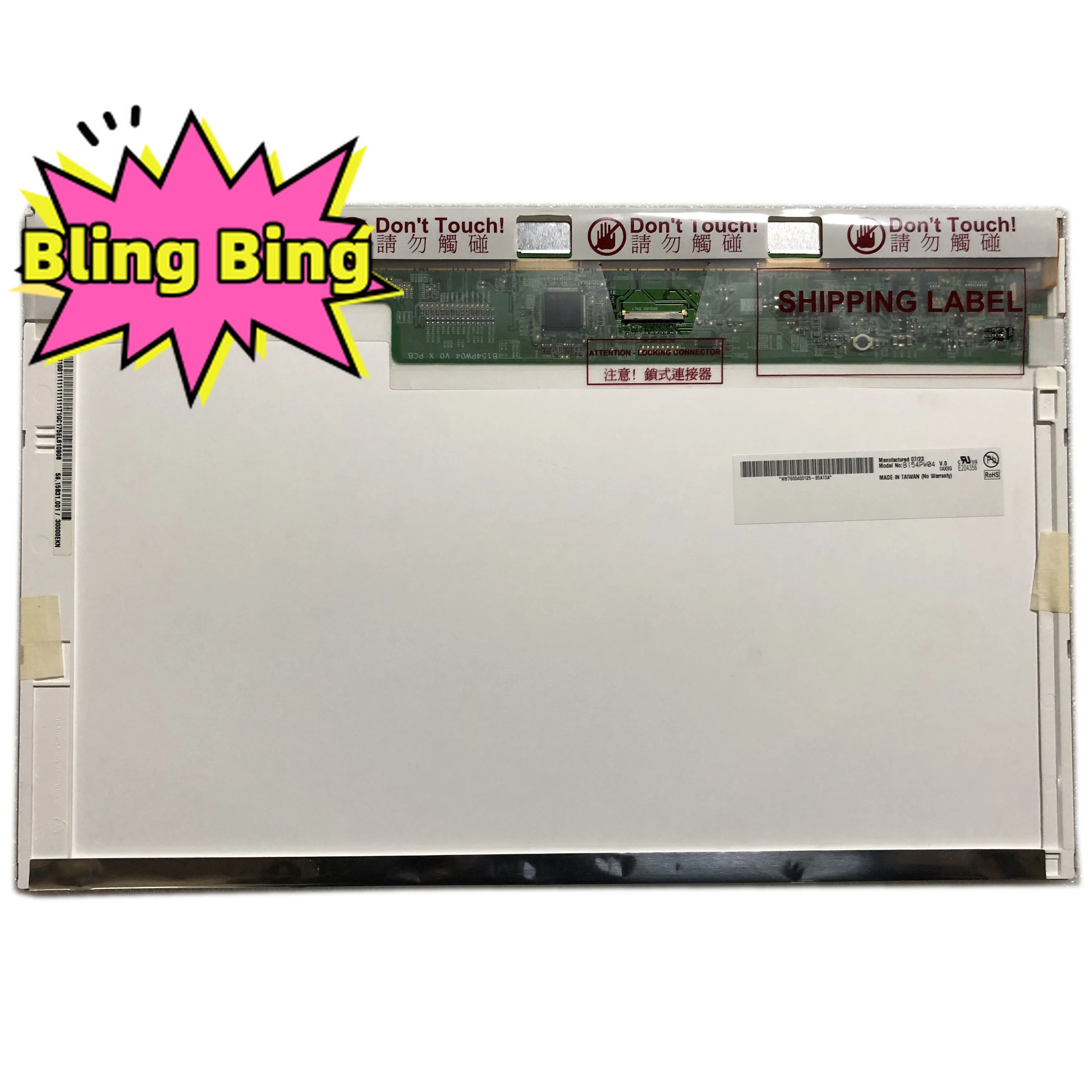 B154Pw04 V.0 Fit Ltn154Bt02 Display Da 15.4 "Per Schermo Lcd Macbook Pro A1260/A1226