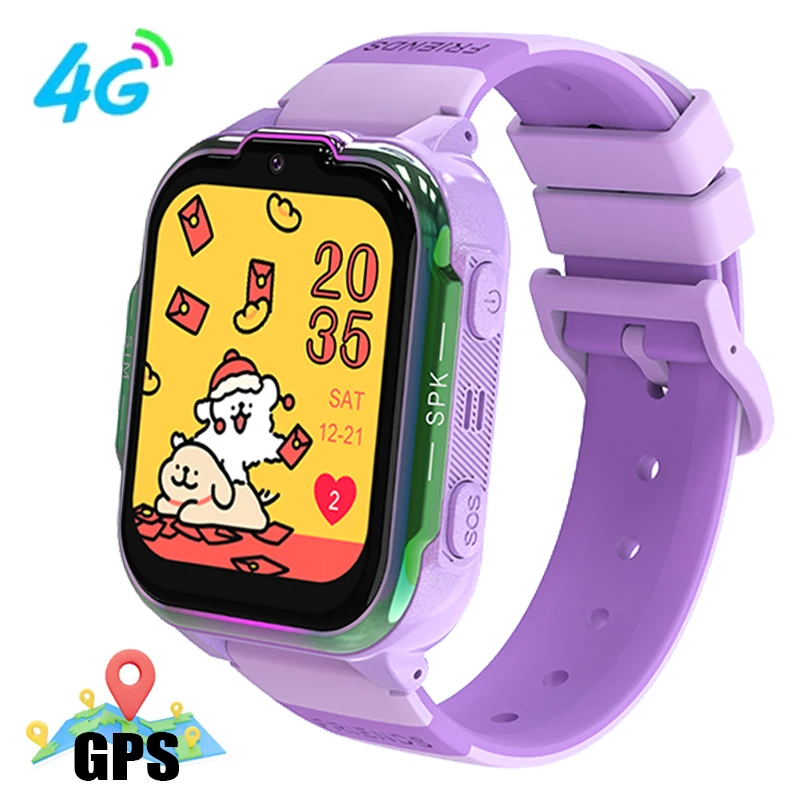 DH20 4G Smart Watch Kids GPS WIFI Video Call SOS IP67 Waterproof Child Smartwatch Camera Monitor Tracker Location Phone Watches 9