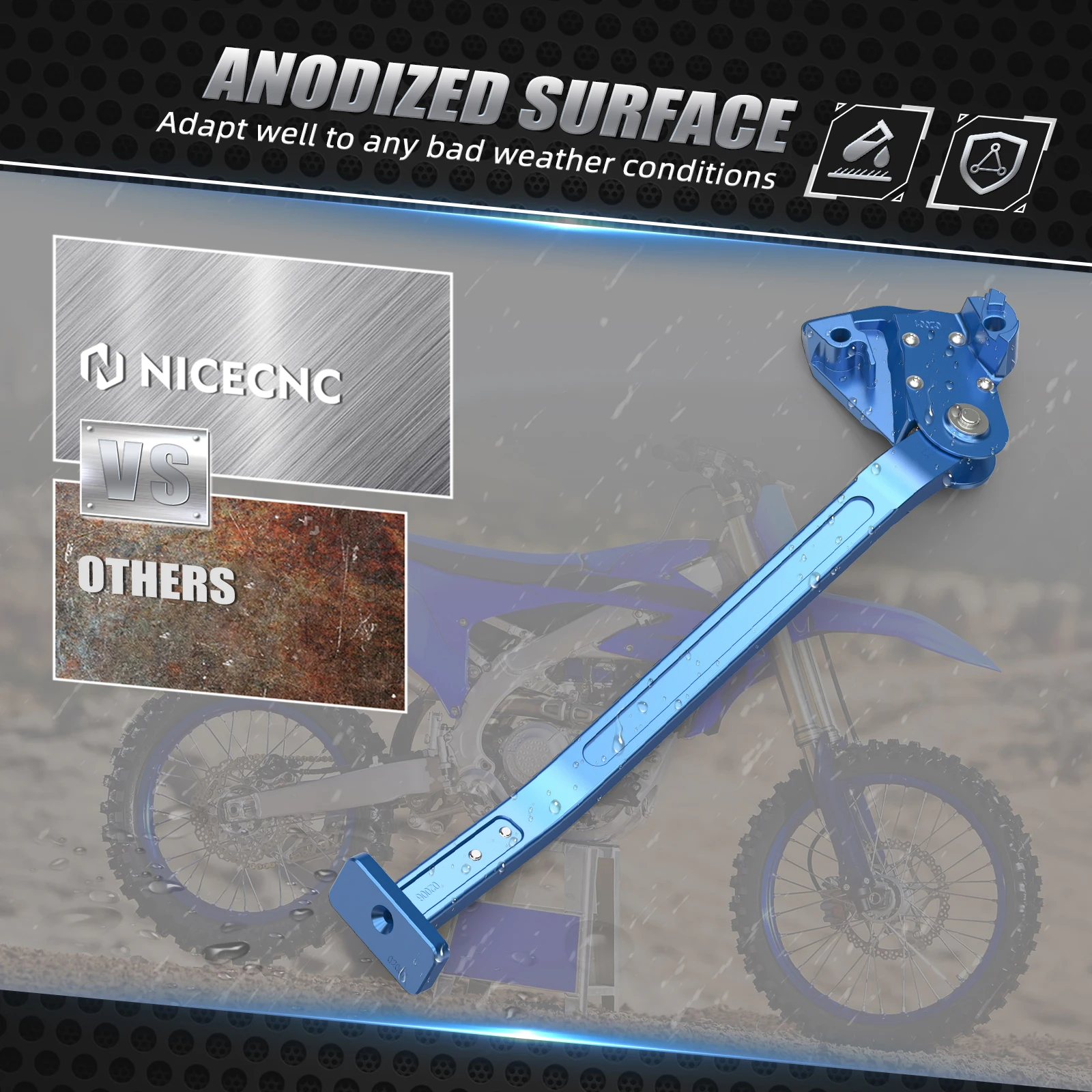 Yamaha YZ450F YZ 450F YZF450 2023-2024  űĵ ̵ ĵ ϰ ũ NiceCNC 6061-T6 ˷̴ CNC 