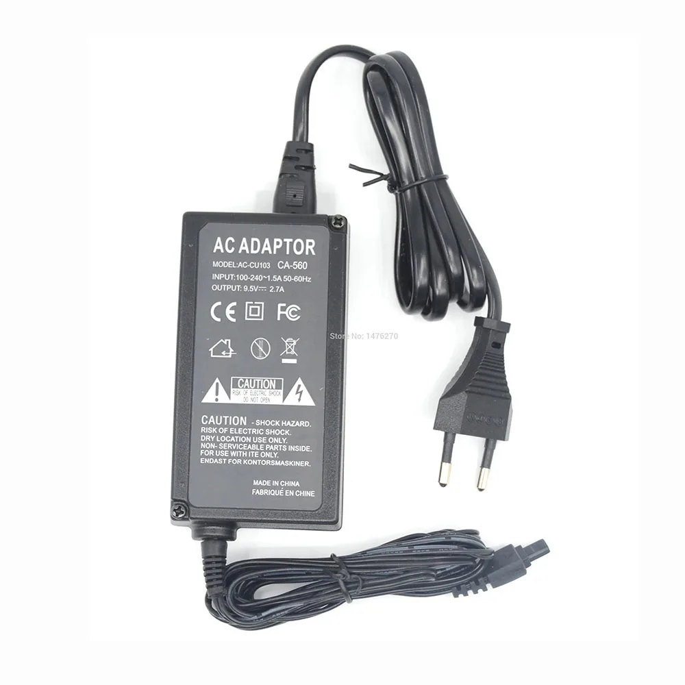 

CA-560 CA560 AC Power Adapter Charger for Canon Powershot G1 G2 G3 G5 G6 IS Optura PI ZR20 ZR25MC ZR30M ZR40 ZR45MC ZR50MC MV30i