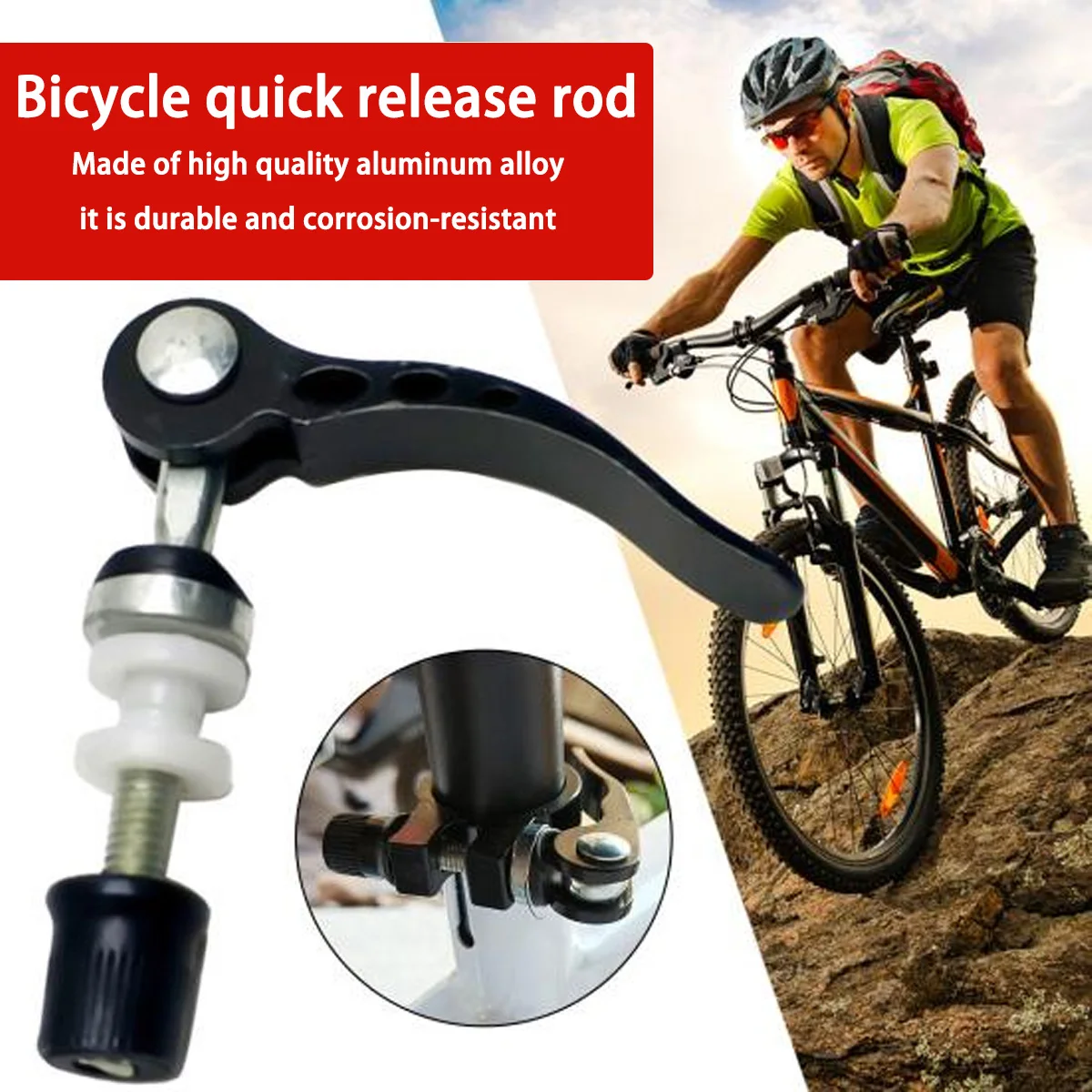 Bicycle Quick Release Seat Tube Lock Adjustable Height Locking Screw For Mountain And Folding Bikes Bicycle Seat Tube Clamp