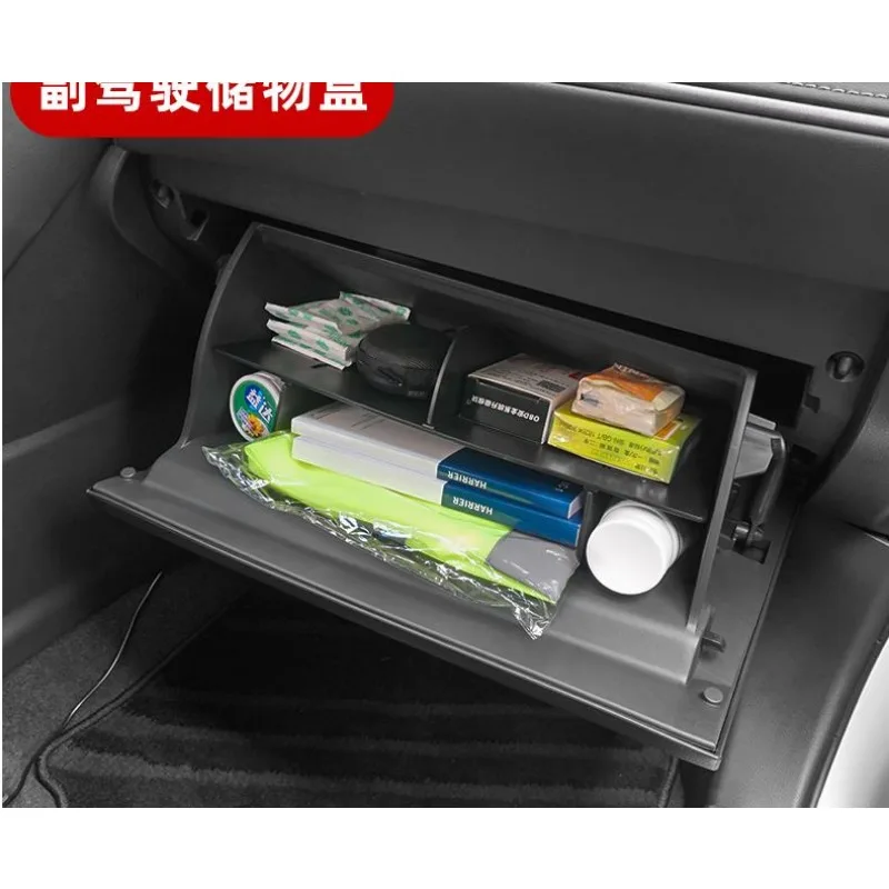 Center Console Organizer for Toyota Venza Harrier 2021 2022 Car Armrest Storage Box Container Tray Accessories
