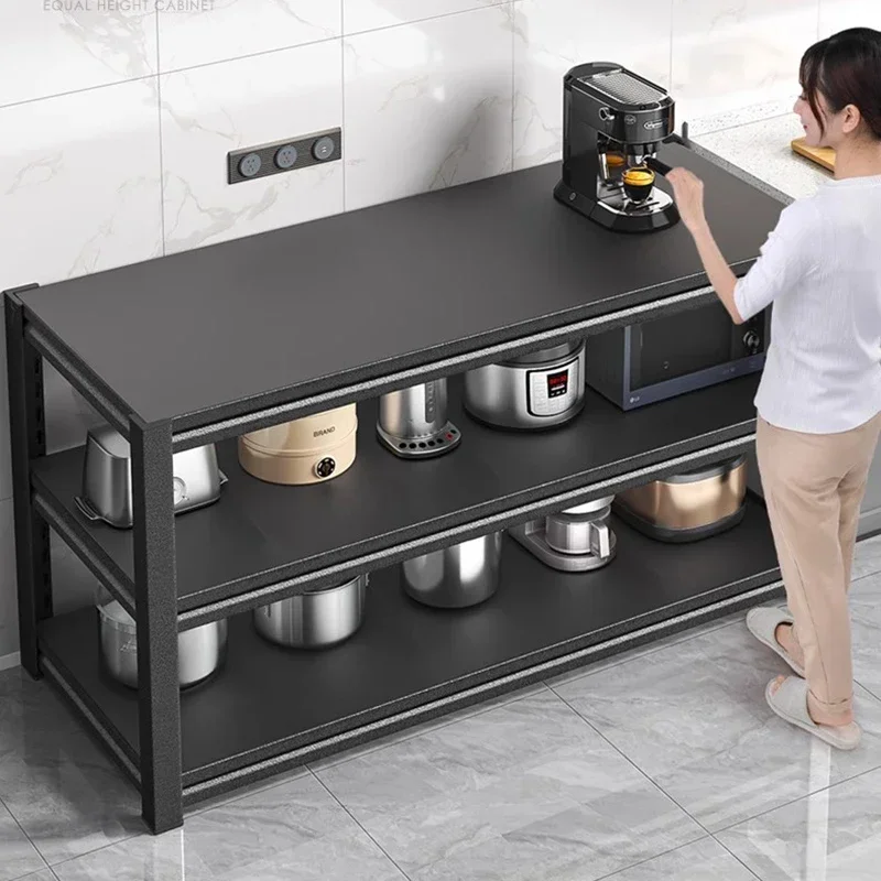 Sideboards Kitchen Island Sideboard et Dining Room Storage Industrial Living Credenza Metal Shelf Furniture Vitrina Home LT