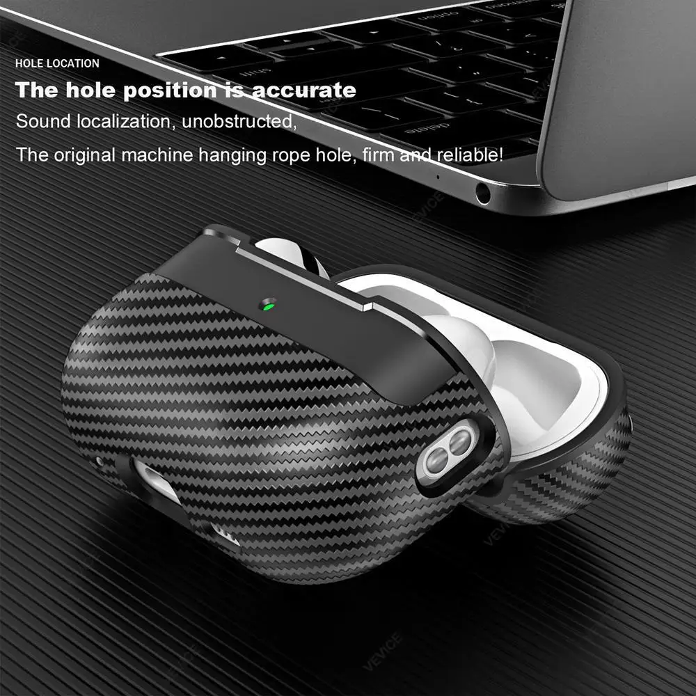 ForAirpodsPro21SiliconeCaseForAirpodsProCarbonFibre