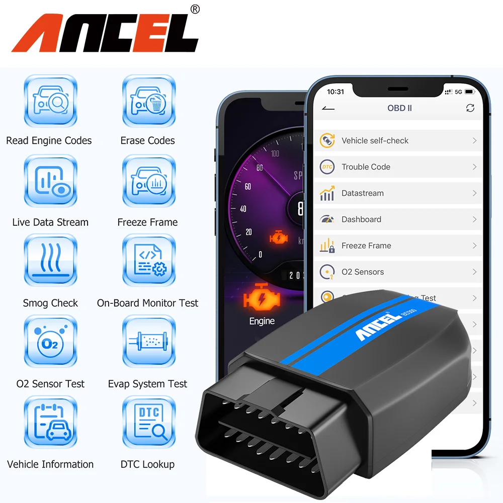 MOTOPOWER MP69033 OBD2 Scanner Universele Auto Motor Foutcode Lezer, CAN Diagnose Scanner Tool Voor Alle Obd Ii Protocol Voertuigen Sinds 1996