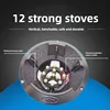 Commercial Low-pressure Energy-saving Fierce Fire Stove Outdoor Camping Cooking Gas Cooktop Stainless Steel Liquefied Gas Stove 4