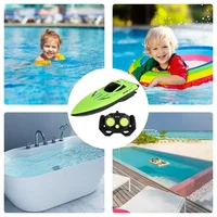 2.4G Remote Control Speed Boat for Kids – Fast Electric RC Boat Toy with Dual Motor, Waterproof Model for Pool & Outdoor Play 4