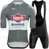2025 Alpecin Deceuninck Cycling Jersey Set World Champion Mathieu van der Poel Cycling Clothing Men Road bike Shirt Bib Shorts 2
