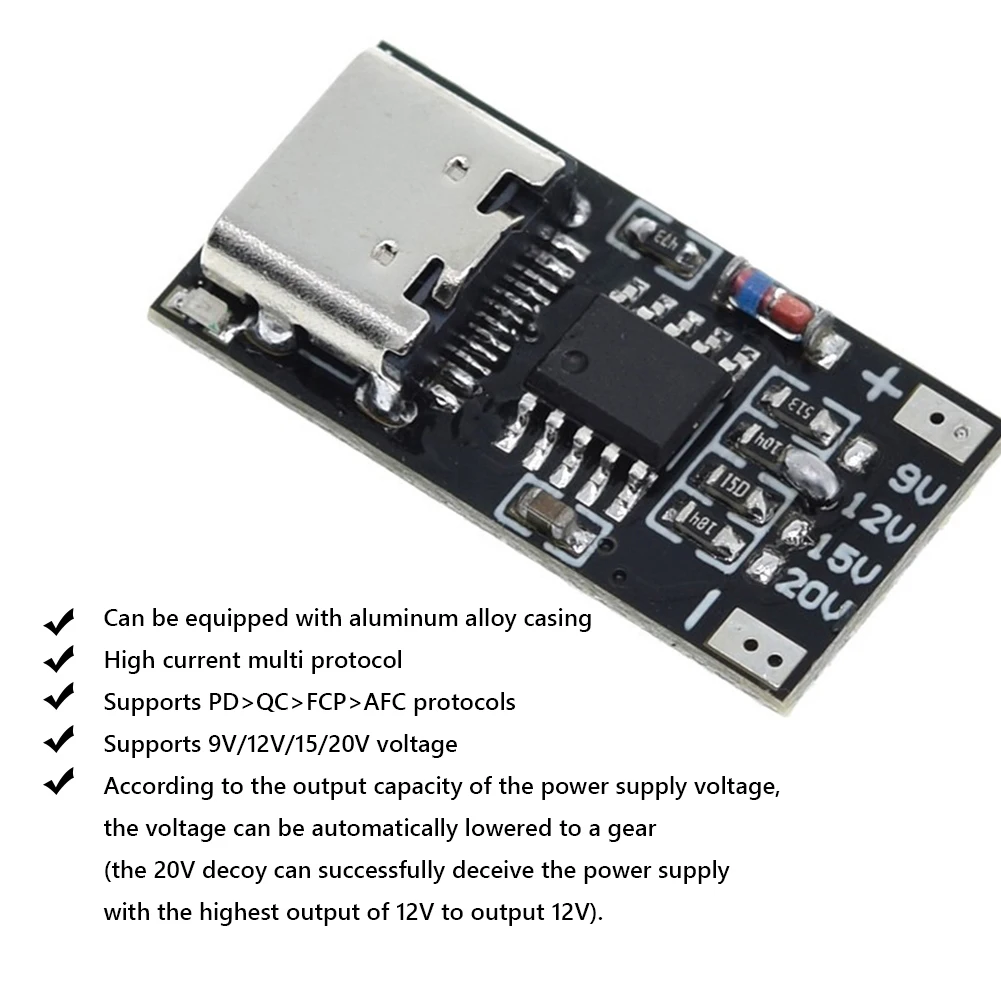PD/QC/AFC TYPE-C   USB νƮ  , PD3.0, 2.0 PPS, QC4 + FCP AFC,  ,   , 1-10 