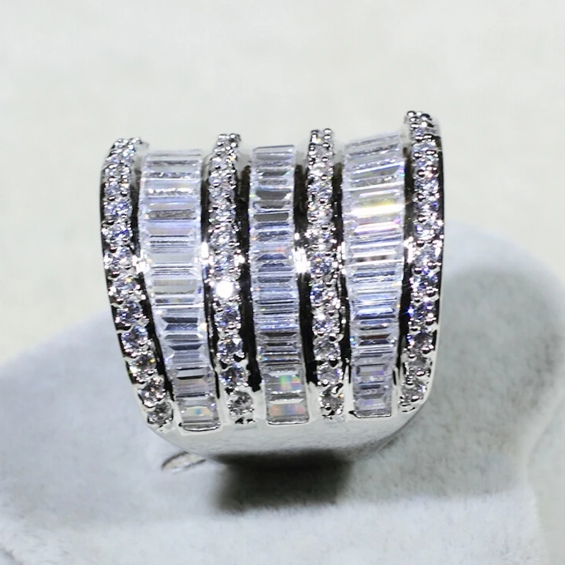 hyperbole lab diamond ring 925 sterling silver bijou engagement wedding band rings for women men charm jewelry Hyperbole Lab Diamond Ring 925 sterling silver Bijou Engagement Wedding band Rings for Women Men Charm Jewelry 4