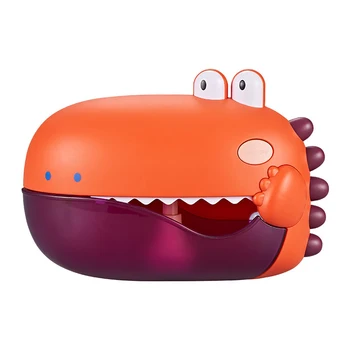 2021Baby Bath Toy electric dinosaur bubble machine children kids Pool Swimming Bathtub Cartoon Shape playing water toys for gift 5