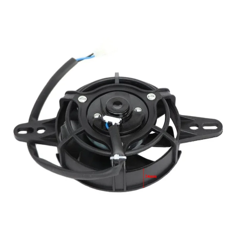 200cc 250cc 300cc Motorcycle Cooling Fan 120mm Dirt Pit Bike Motorcycle ATV Quad Oil Cooler Water Radiator Electric 12V